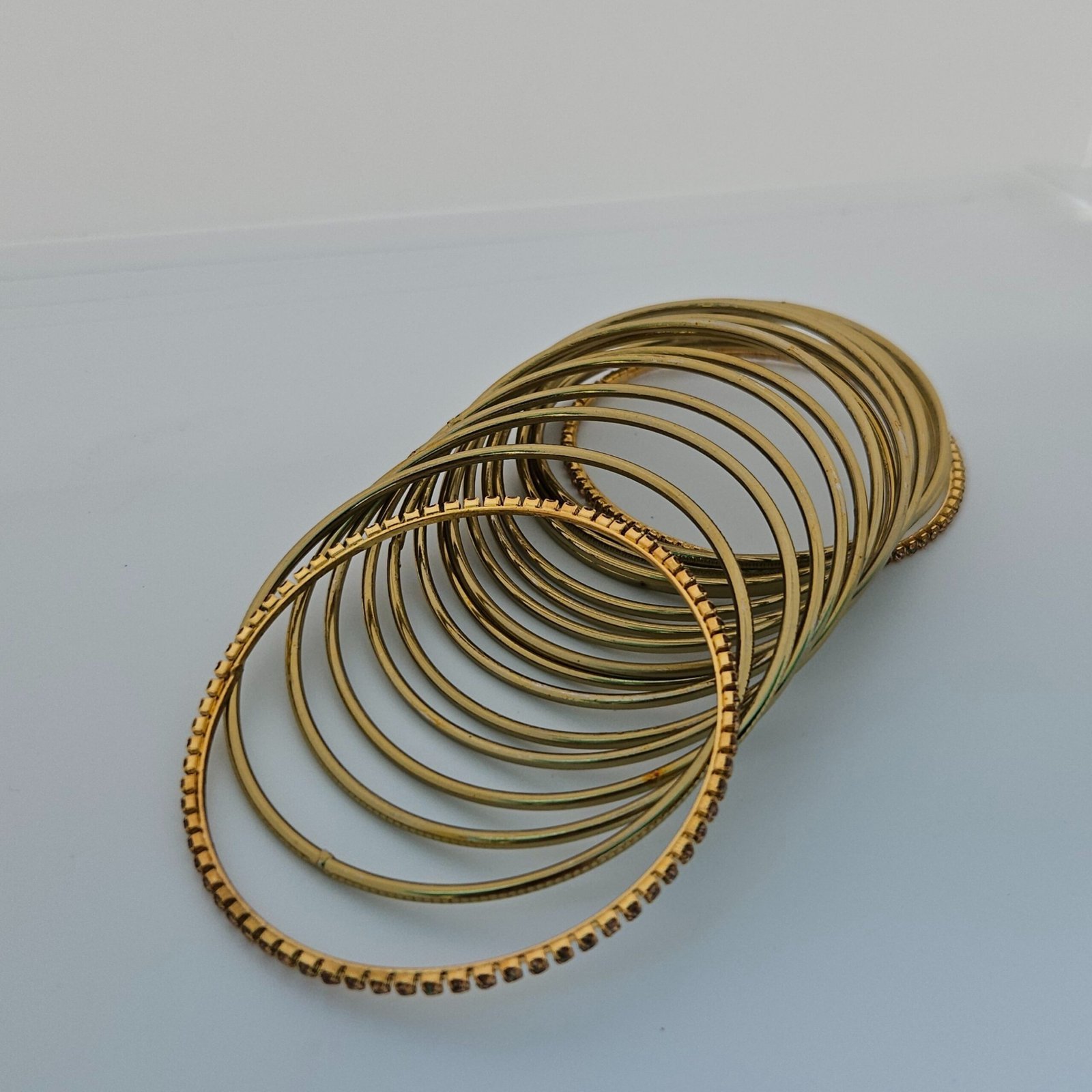 Indian Golden Metal Bangles - Image 3