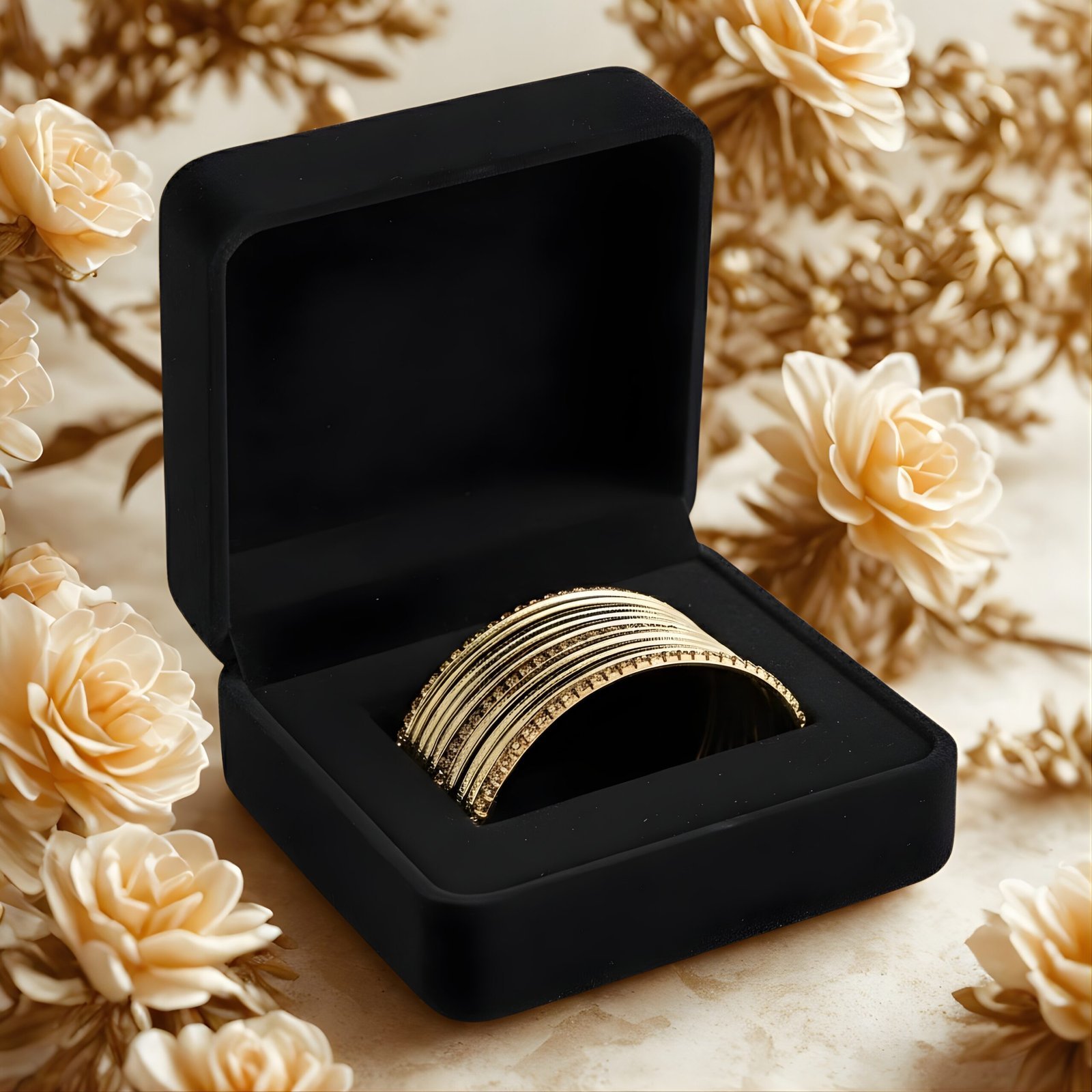 Indian Golden Metal Bangles - Image 2