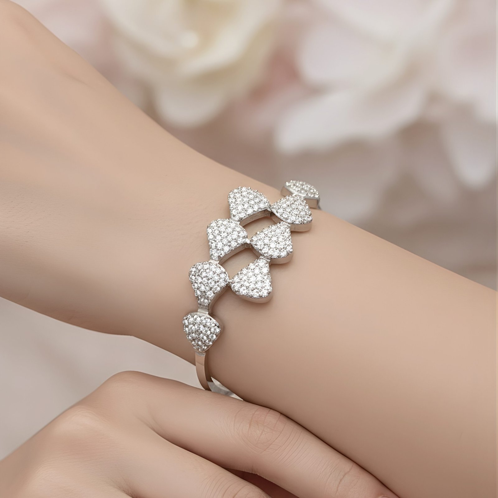 Heart Cluster Bracelet - Image 3
