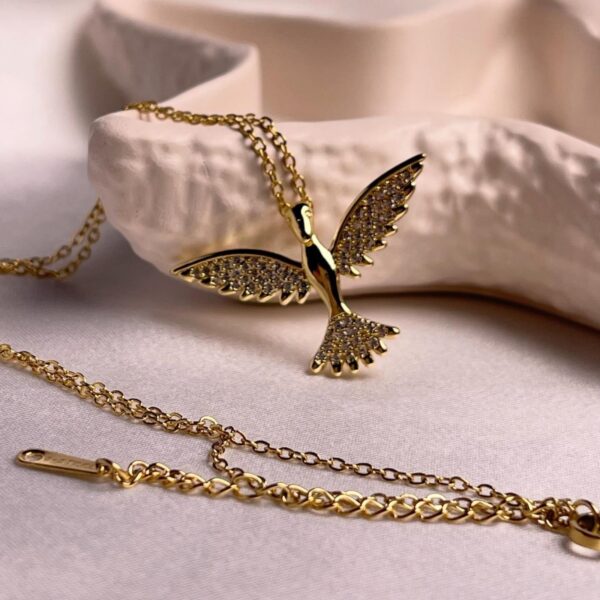 Aloura Wings pendant necklace