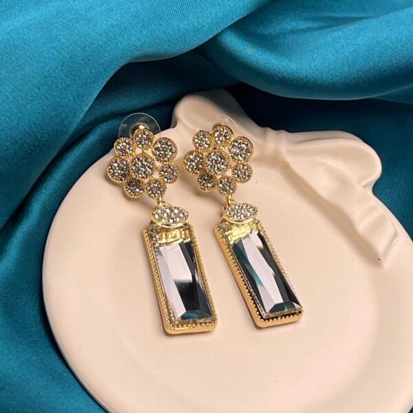 Crystal Bloom Royale earrings