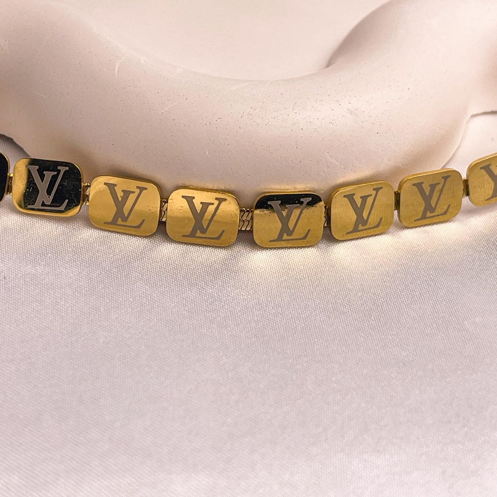 Gold-Plated Chain Necklace - Image 2
